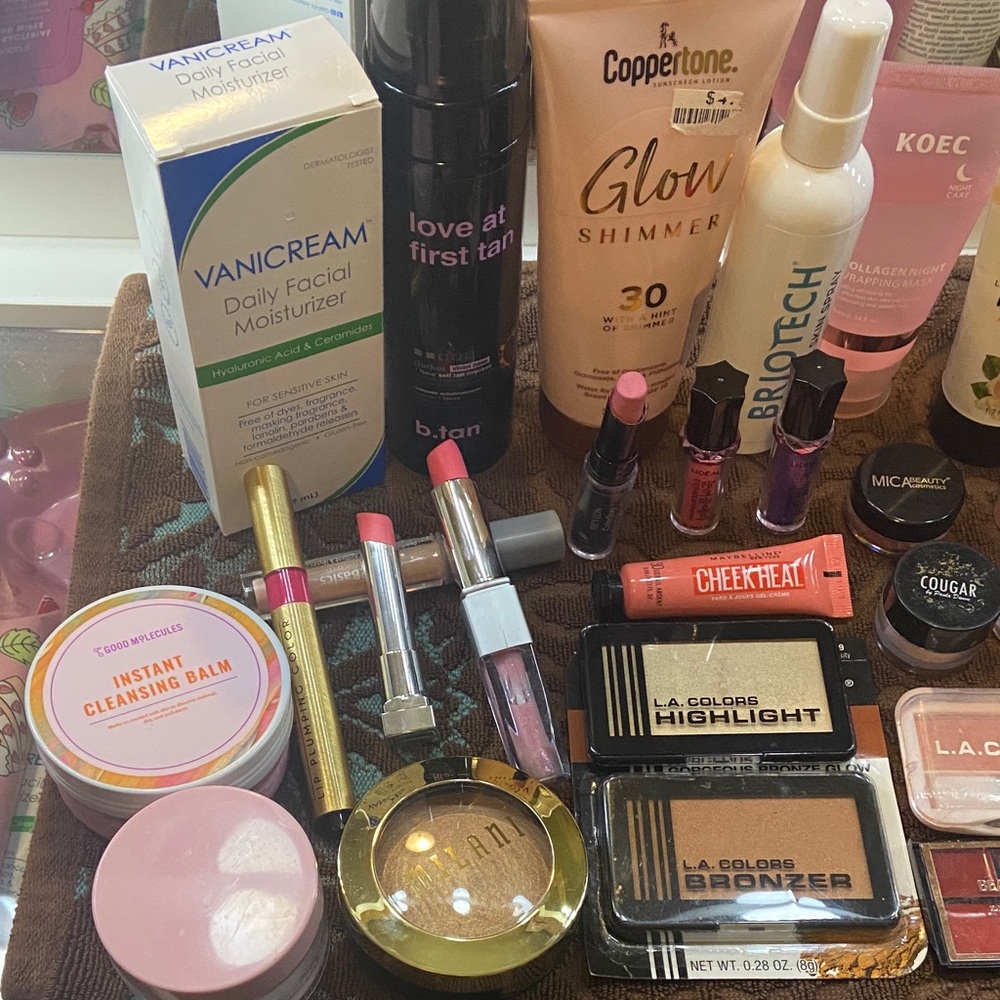 Clean Out!!  Lot of skincare, makeup, tools, lotion
